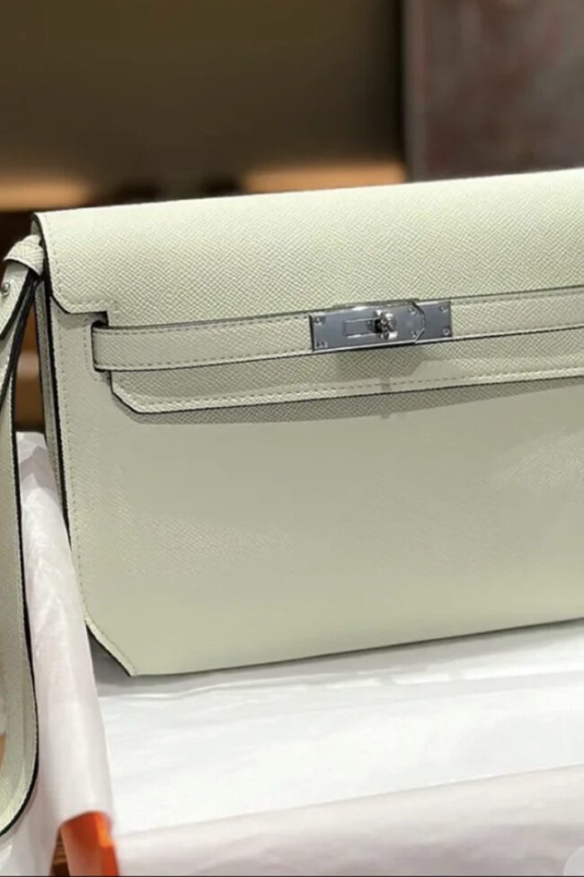 ALAYA - LEATHER BAG WHITE