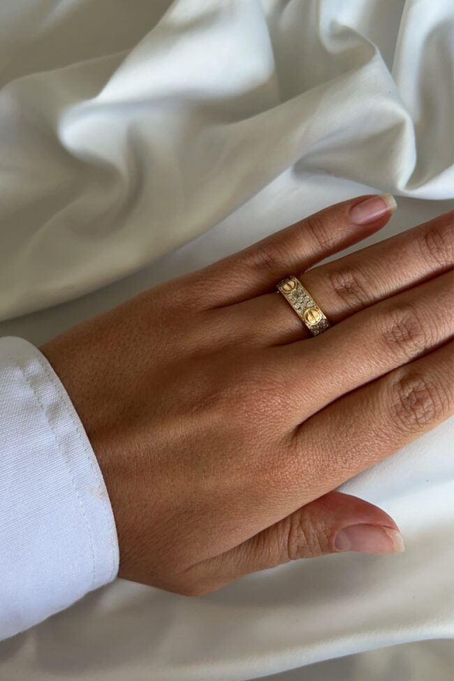 ALAYA - Diamond Love Ring