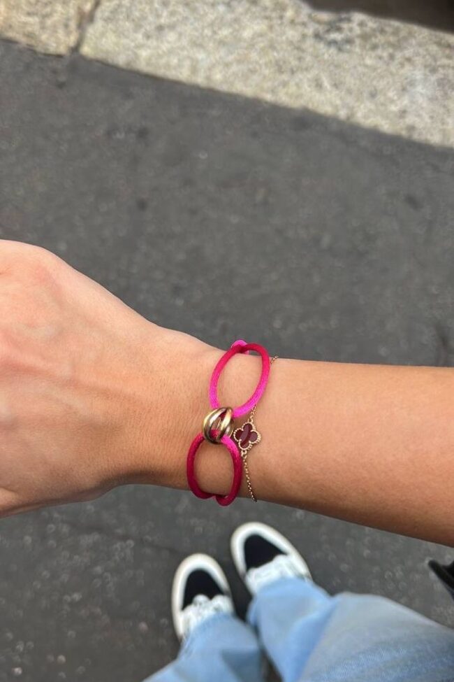 ALAYA - Trin Bracelet Fuchia