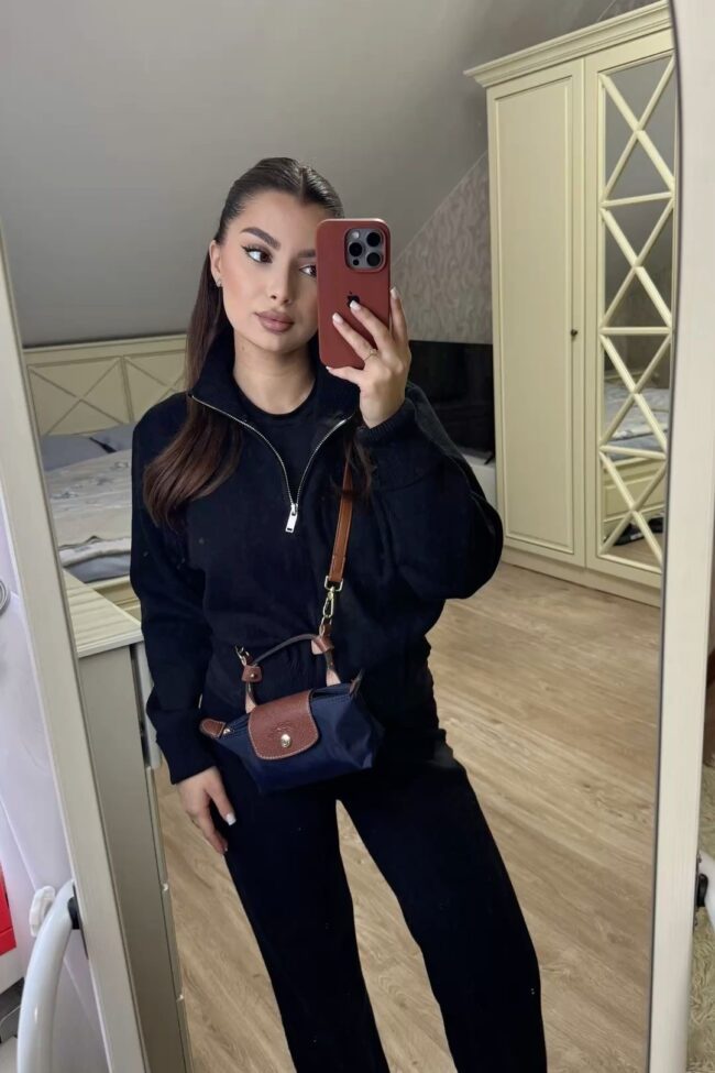 ALAYA - Bolso Leyé Azul Marino