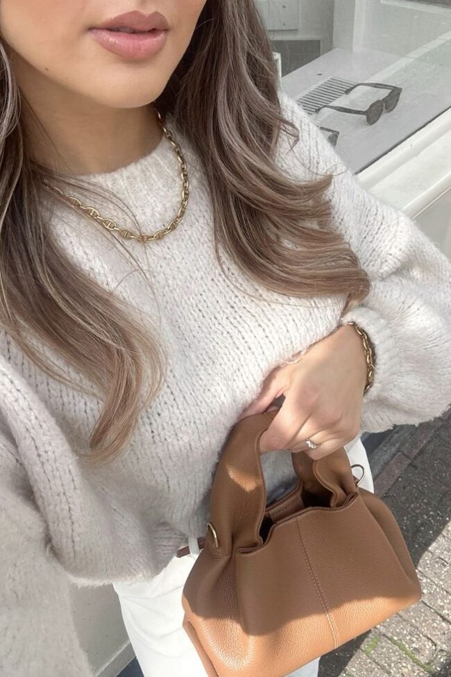 ALAYA - Bolso Veyé Marrón