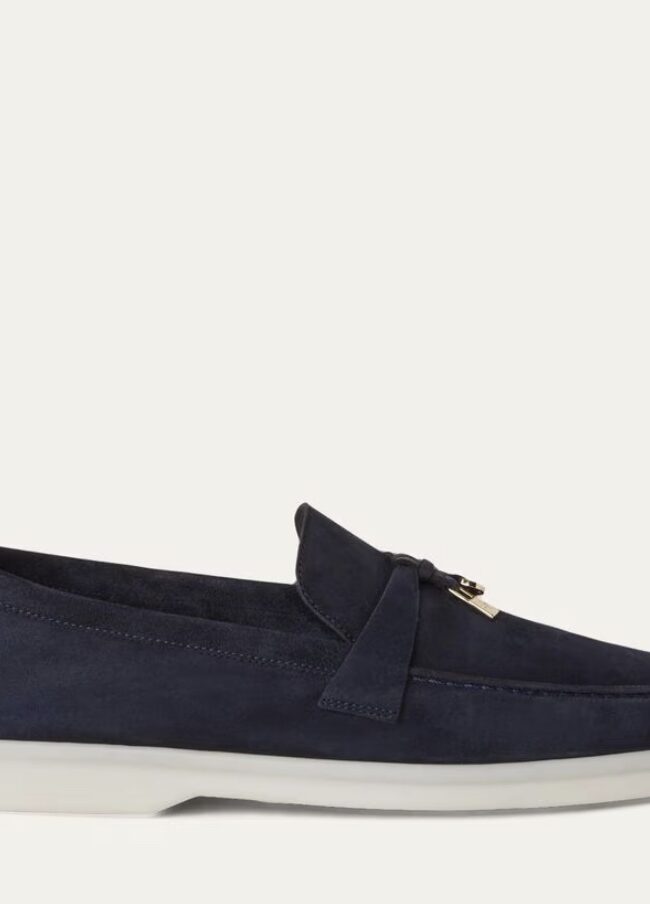 ALAYA - Navy Alaya Loafers (Take Your Sneaker size)