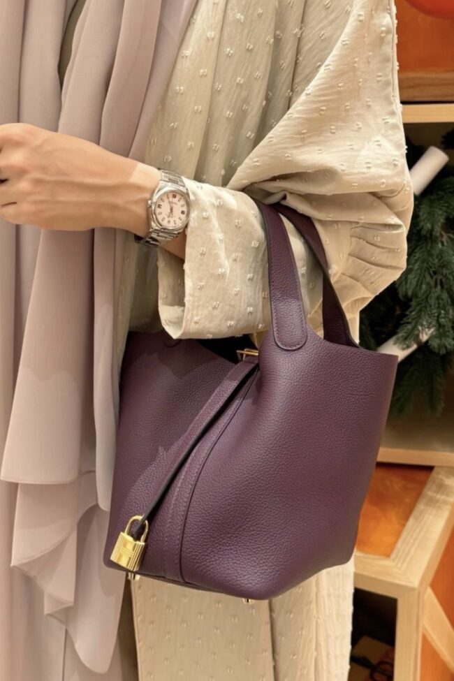 ALAYA - Pecioléne Bag Burgundy