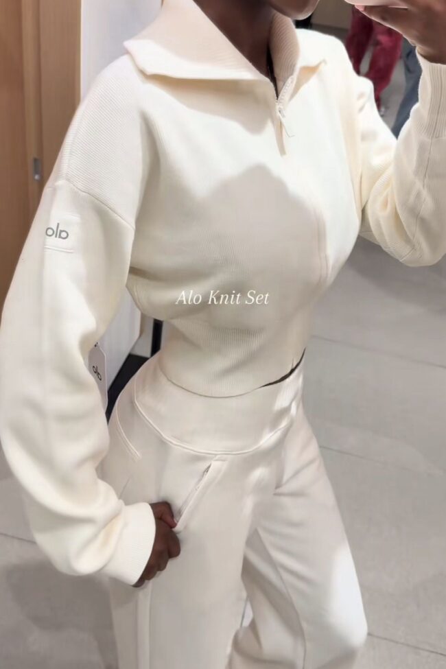 ELEYA - Beige Jogger Suit