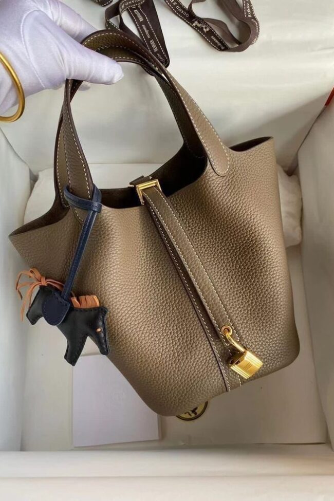 ALAYA - Peciolené Bag Taupe