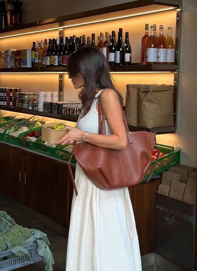 ALAYA - Bolso Veyé Tote Marrón