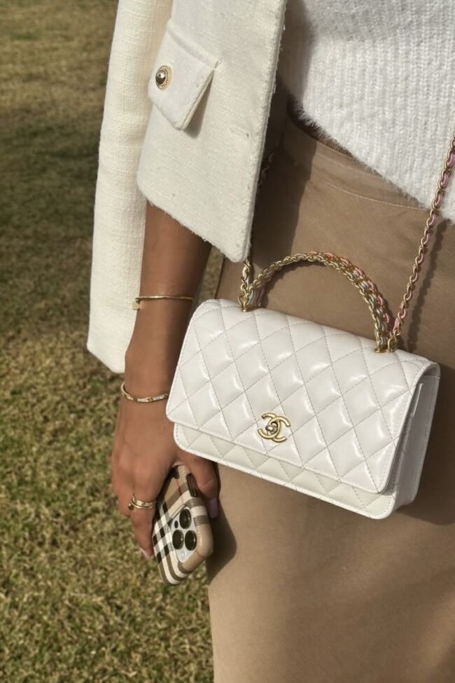 ALAYA - White Almé Bag
